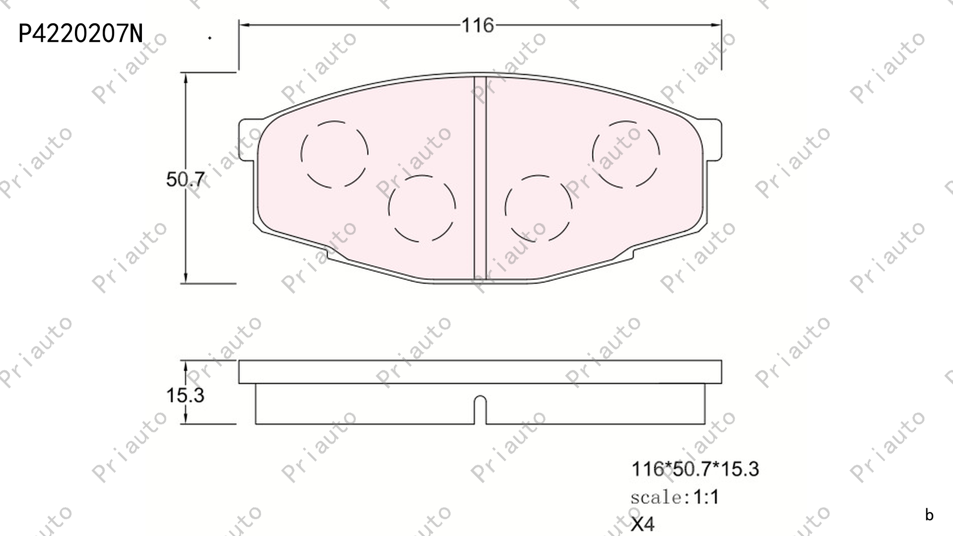 89ページ Brake Pads_Front-(TOYOTA CRESSIDA 1985-1988 TOYOTA PICKUP 2WD